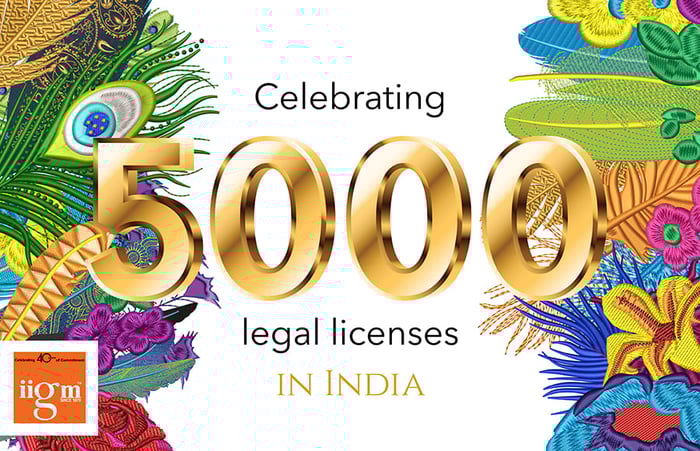 5000 Legal Licenses in India