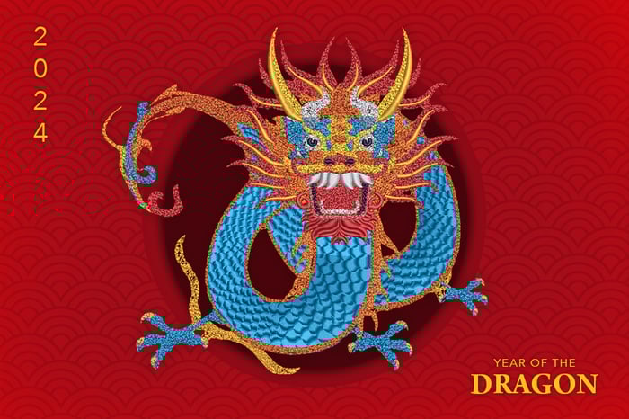 Welcoming the 2024 Year of the Dragon with Color Photo Stitch