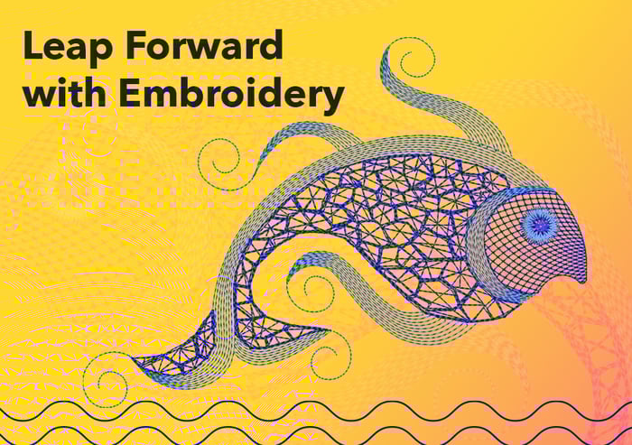 Leap Forward with Embroidery