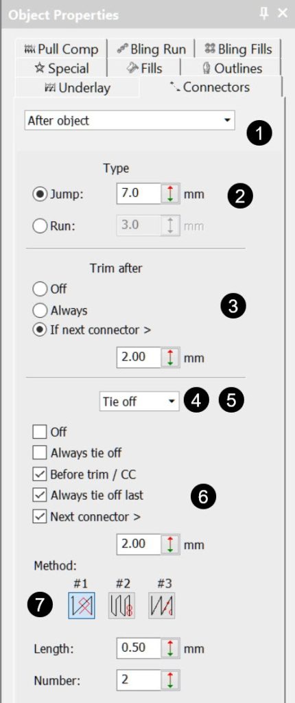 Connector Settings