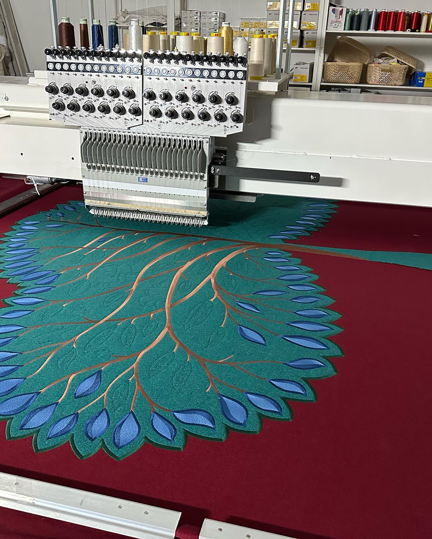 The Anointing Screen: A Fusion of Tradition and Innovation Renowned digitizer Pete Tarrant of Digi-Tek