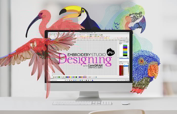 Why update from e3 to EmbroideryStudio e4.5 Designing