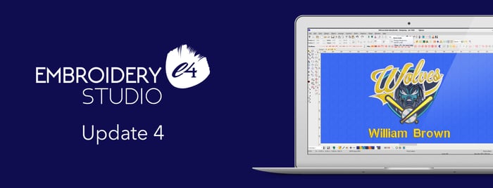 EmbroideryStudio e4 Update 4 is Released!