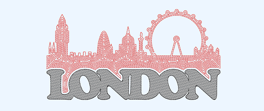 Maze Fill - city skyline