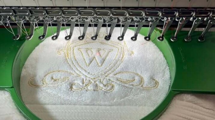 Laydown Stitch as a Fill Stitch