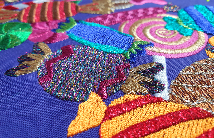 Metallic Thread Embroidery Tips