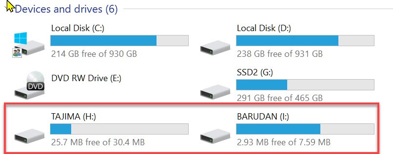 Embroidery Connect Drives