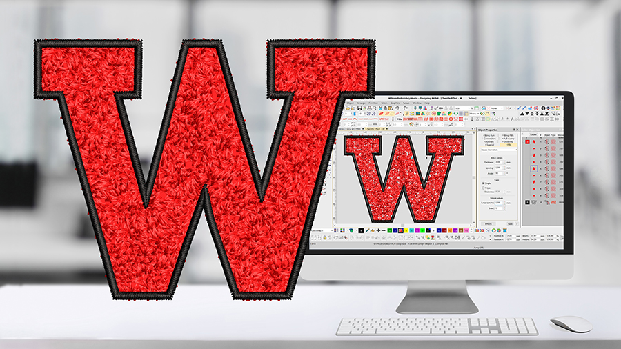 Stipple Stemstitch Fill