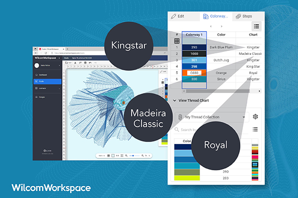 WilcomWorkspace Thread Collection