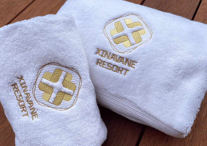 Laydown Stitch and Rounded Corners