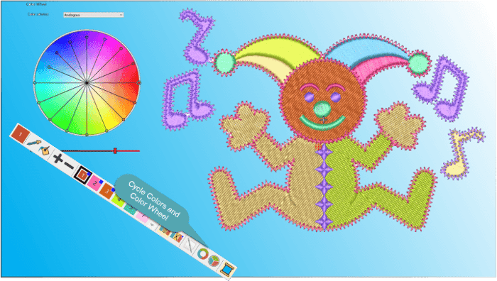 Colorwheel and Eye Dropper