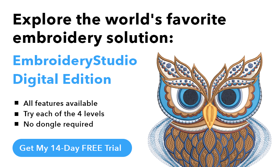 EmbroideryStudio Digital Edition Trial