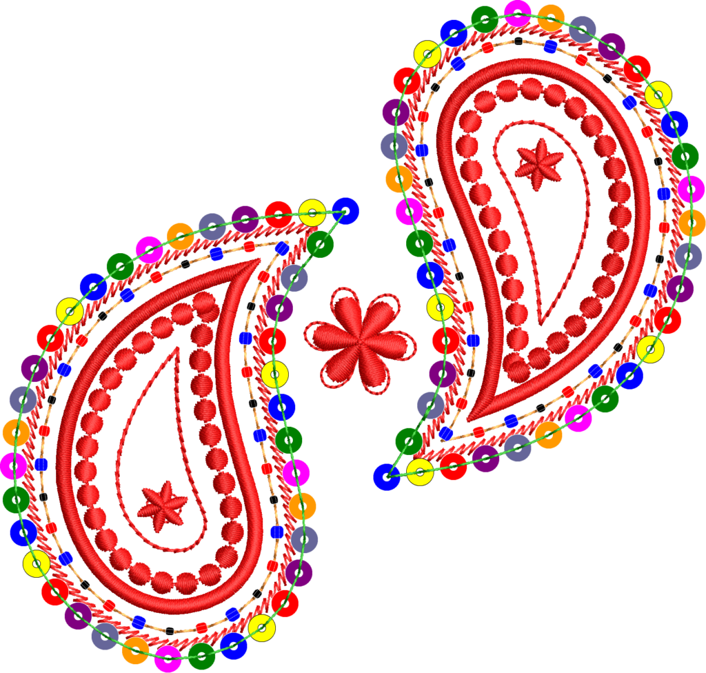 EmbroideryStudio Digital Edition Sequin up to 8 sequin support