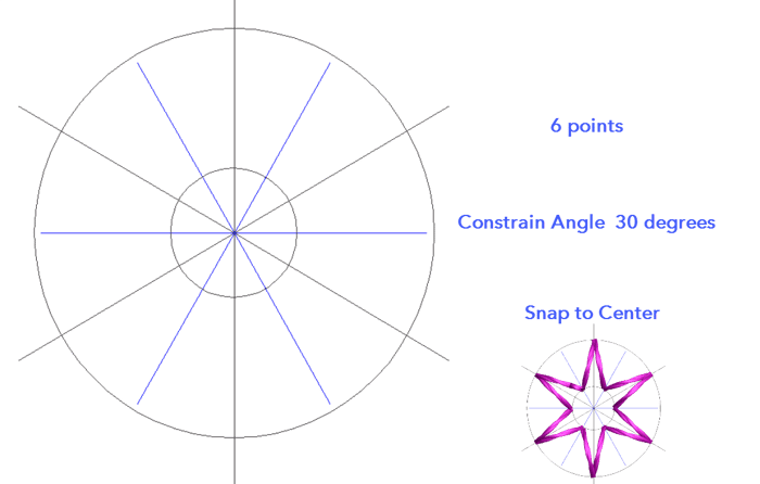 Create a Star template in CorelDRAW