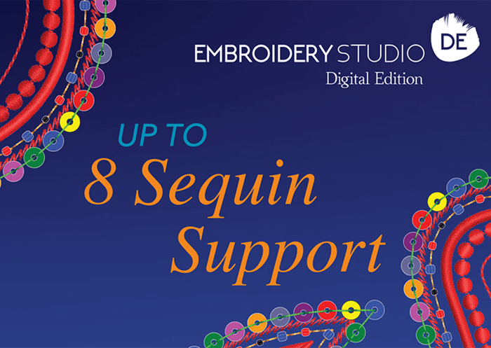 A Multi-Sequin Embroidery Revolution: Now with 8-Sequin Support!