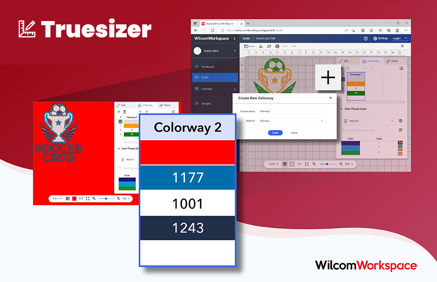 WilcomWorkspace Truesizer